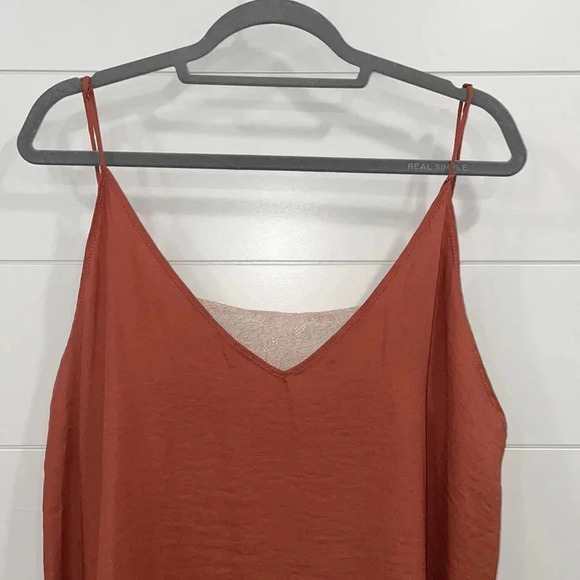 Intimately Free People Rust Orange Tank Top Size Large - Picture 4 of 10